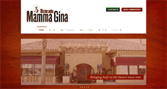 Desktop Screenshot of mammagina.com